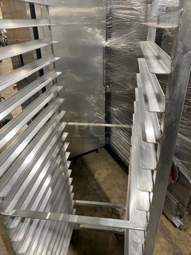 Like New! Channel Metal Welded Heavy Duty Commercial Pan Transport Rack! Model AXD1820 On Casters! - Image 6 of 8
