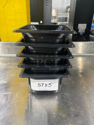 Vollrath Super Pan3 Black 1/6 Insert! 5x Your Bid!