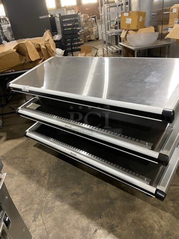 GREAT! NEW! Hatco Commercial Countertop 2 Tier Food Warming Display Rack! Model: GR2SDS54D 8296271620 120/208/240V 60HZ 1 Phase - Image 1 of 9