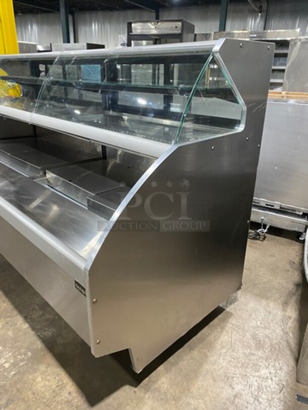 COOL! Cayuga Commercial Refrigerated Open Grab-N-Go Display Case Merchandiser! With Front Cover! With Top Refrigerated Closed Display Case Merchandiser! With Front And Rear Access Doors! Model: SSS9654SC SN: 1272601Q1C 115/230V 60HZ 1 Phase - Image 2 of 8