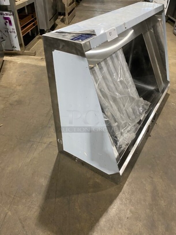 NEW! Never Used! L&J RESTAURANT MANUFACTURING All Stainless Steel  Commercial Hood System! With Filters!  - Image 2 of 5