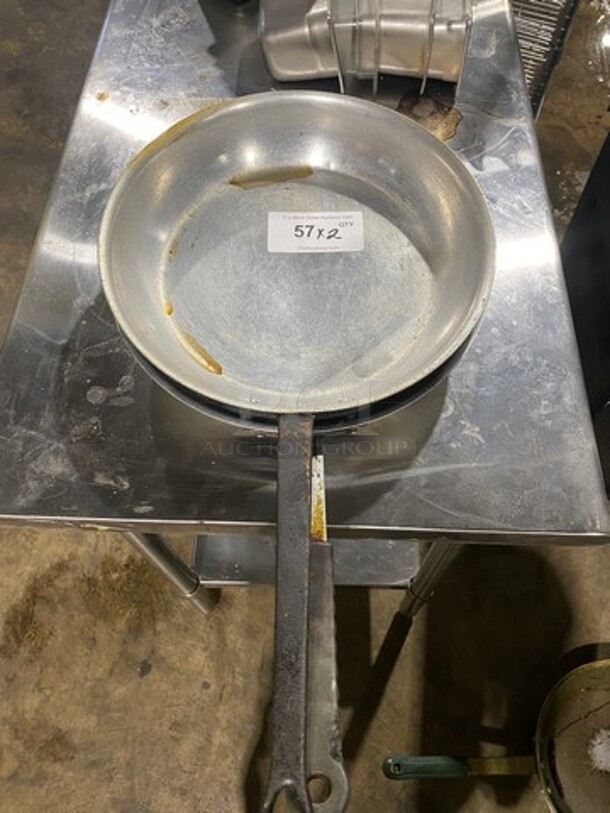 Assorted Stainless Steel Frying Pans! 2x Your Bid! - Image 1 of 5