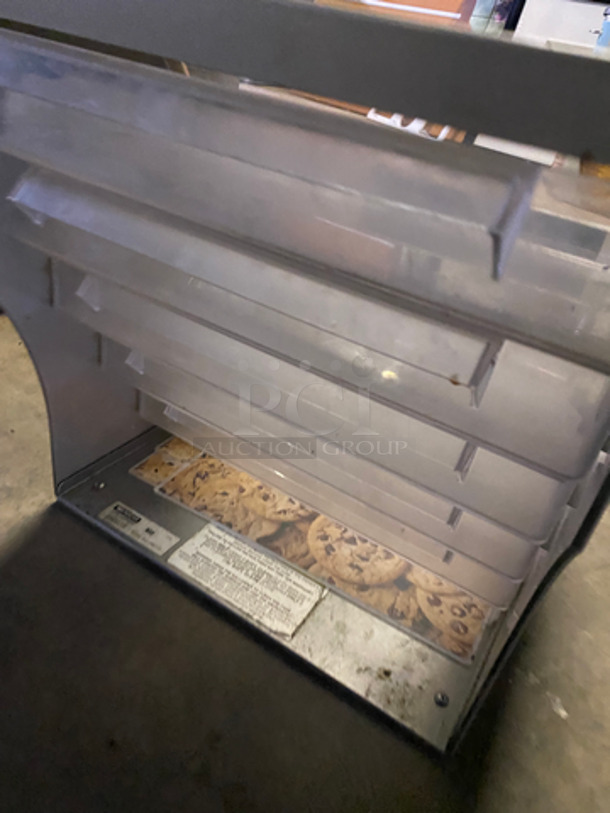 Nemco Countertop Dry Display Case! With Clear Poly Tray Racks! Model: 6490-SUB - Image 5 of 6