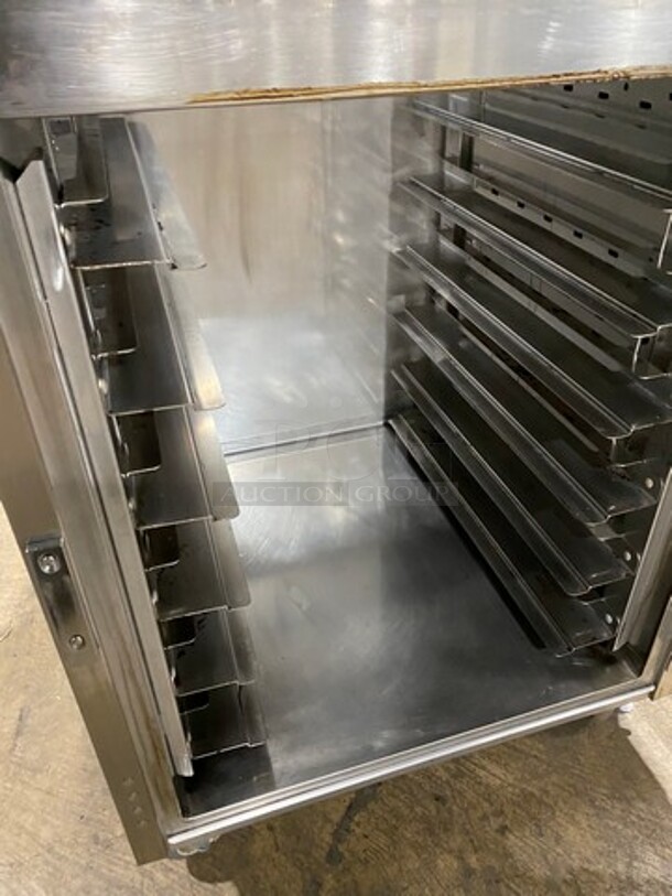 Cres Cor Commercial Electric Powered Split Door Roast-N-Hold Oven! All Stainless Steel! On Casters! Model: RO151FUA12DE4803Z SN: IBIJ0005120853 480V 60HZ 3 Phase - Image 7 of 10