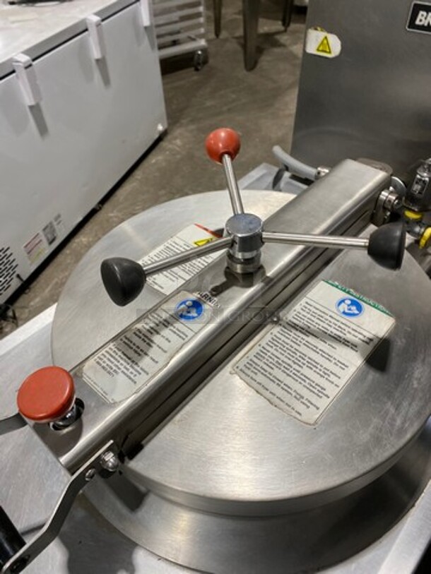 Commercial Electric Powered BKI Pressure Fryer! With Frying Basket! All Stainless Steel! On Casters! Model: FKM 208V 3 Phase - Image 8 of 11