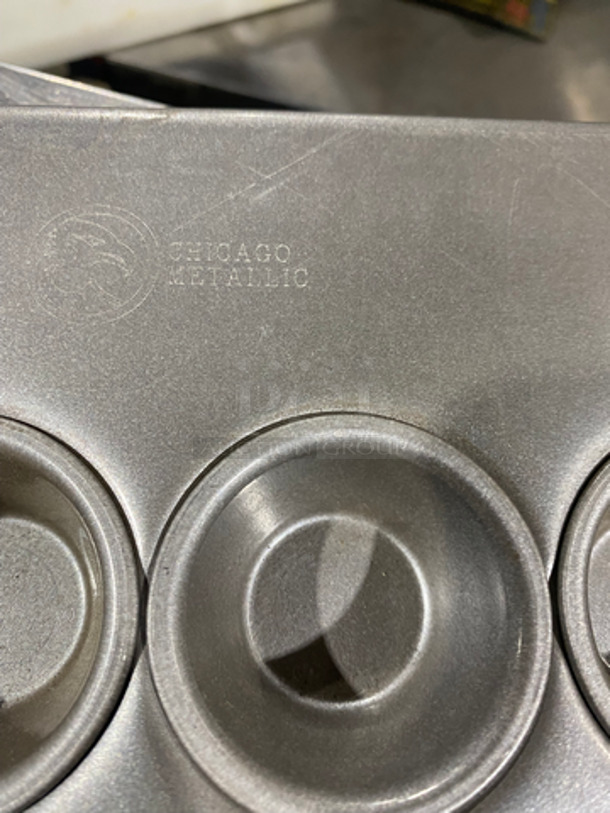 Chicago Metallic Metal Cupcake/Muffin Baking Pans! 2x Your Bid! - Image 3 of 5
