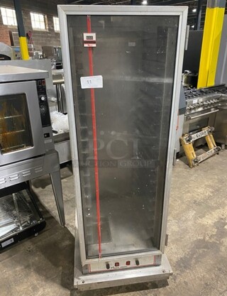 Wilder Metal Commercial Heated Holding Cabinet on Commercial Casters!