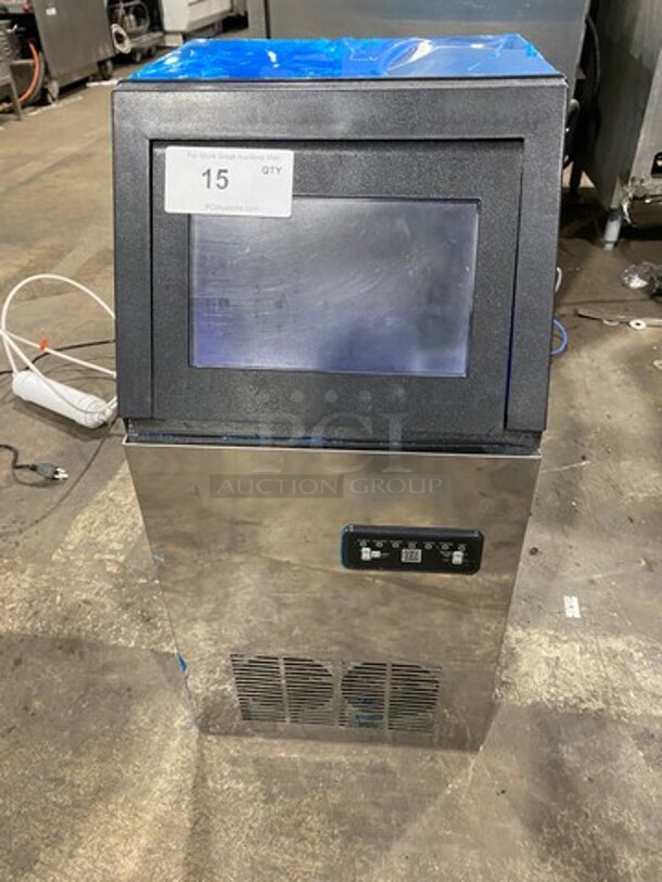 Commercial Undercounter Ice Maker Machine! Stainless Steel Body! Model: Y130B 110V