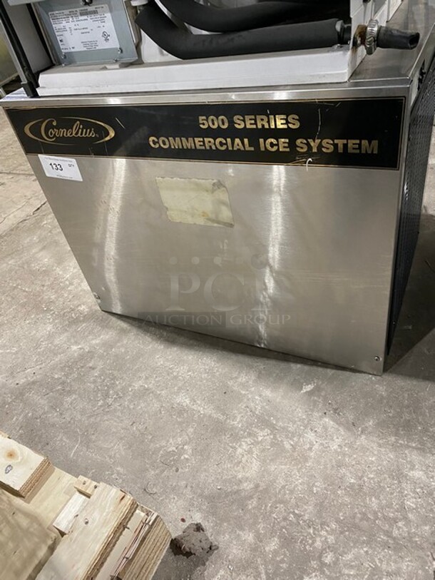 Cornelius Stainless Steel Commercial Ice Maker Head! MODEL IWC530 SN: D9511BC8355 115V 1PH - Item #1117185