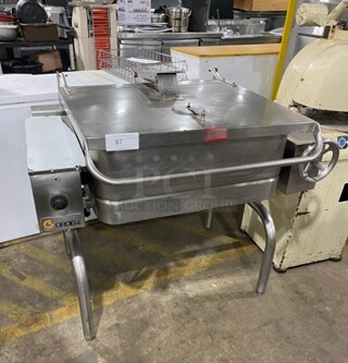 Groen Commercial Skillet/Braising Pan! All Stainless Steel! On Legs!