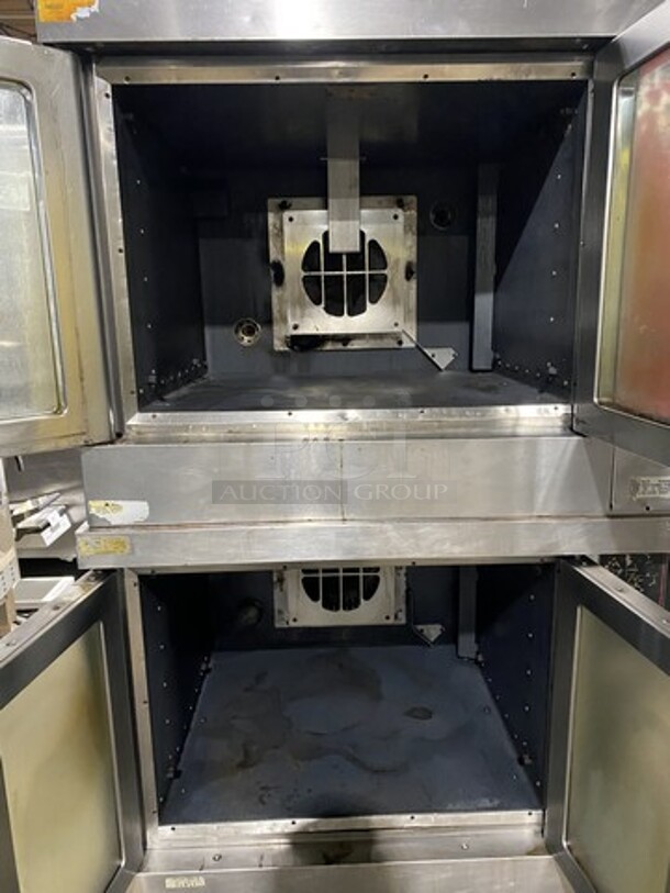 Vulcan Single Natural Gas Powered Convection Oven! On Hobart Natural Gas Powered Convection Oven! No Racks! On Casters! 2 X Your Bid Makes One Unit!  - Image 5 of 10