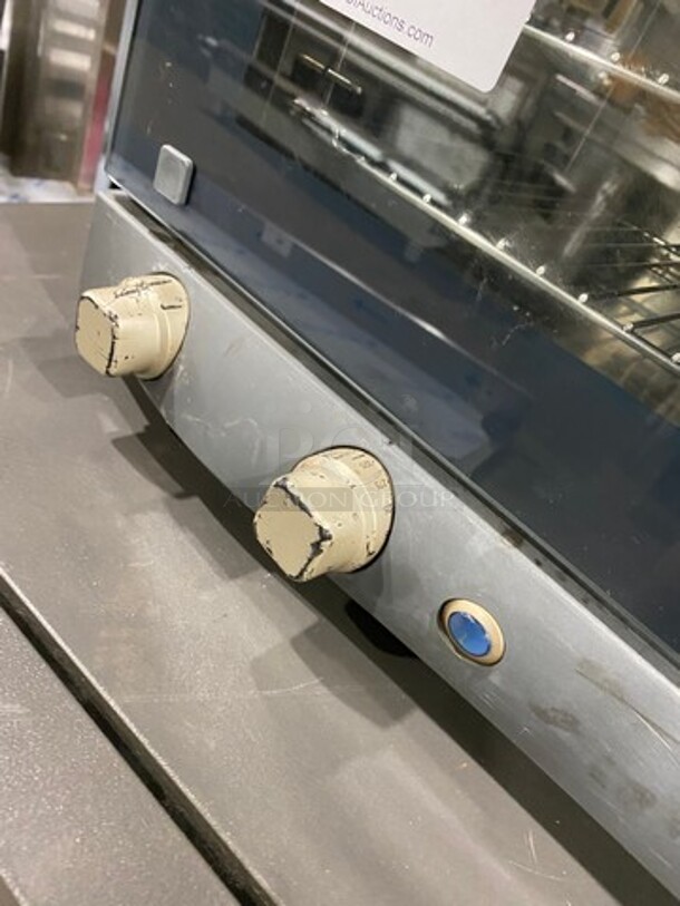 Cadco Unox Electric Powered Commercial Countertop Convection Oven! With View Through Door! Stainless Steel! WORKING WHEN REMOVED! Roberta Series Model: XAF003 - Image 6 of 8