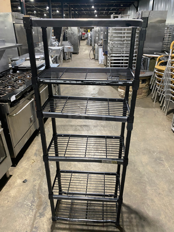 Metal Multi-Purpose Shelf Rack! With 6 Shelves! On Legs! - Image 4 of 4