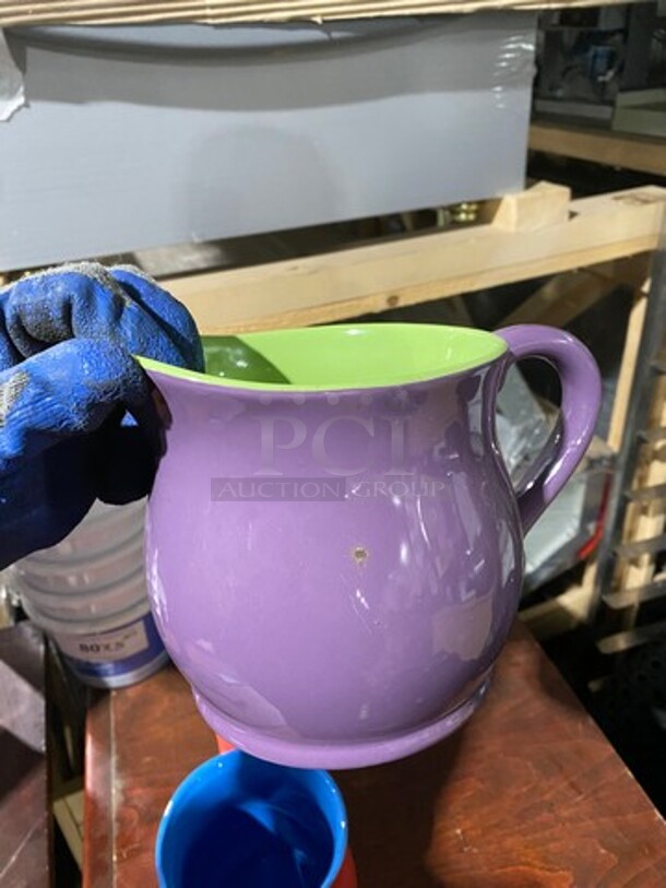 ALL ONE MONEY! Edible Arrangements Ceramic Decorative "Pitcher"! Perfect For Decor/ Arrangements! - Image 6 of 6