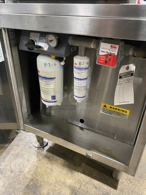 Market Forge Commercial Natural Gas Powered Single Cabinet Steamer! All Stainless Steel! On Legs! Model: ETP5G SN: 7623611CC5517 - Image 9 of 11