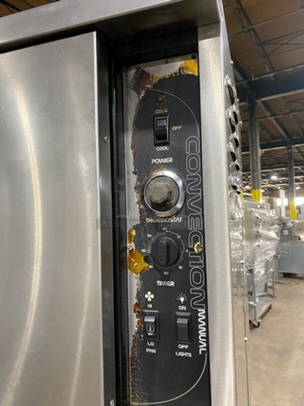 American Range Commercial Natural Gas Powered Double Deck Convection Oven! With Solid Doors! All Stainless Steel! On Casters! 2x Your Bid Makes One Unit! Model: MSD2 SN: 150708080 - Image 6 of 10
