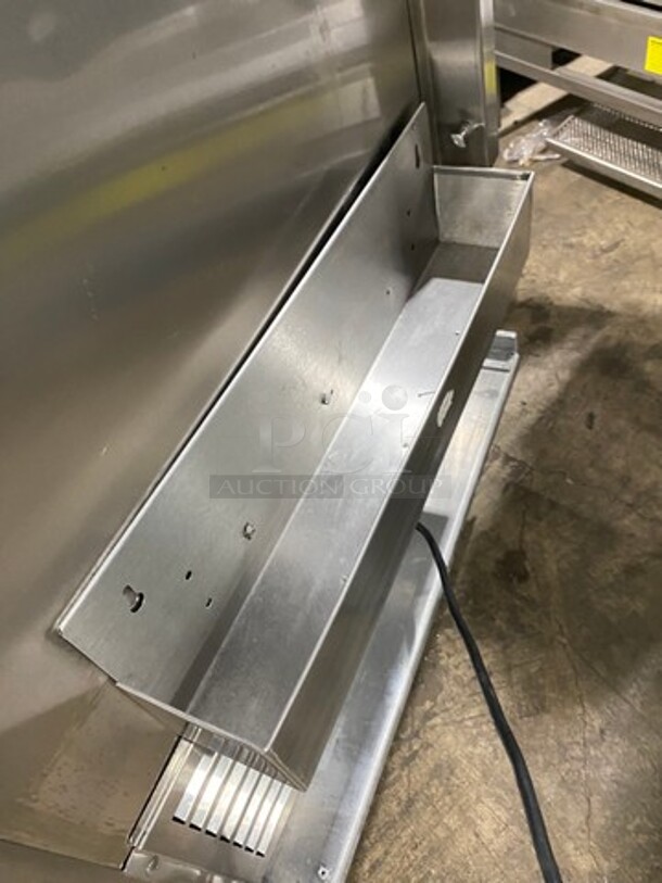 Solid Stainless Steel Mobile Ice Cream Cart! On Casters! - Image 6 of 7