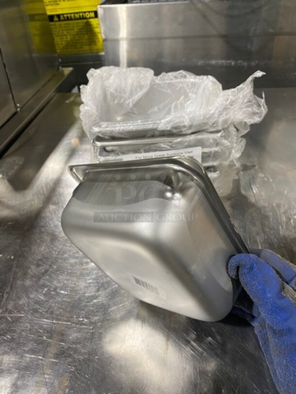 NEW! Commercial Steam Table/ Prep Table Food Pans! All Stainless Steel! 6x Your Bid! - Image 3 of 6
