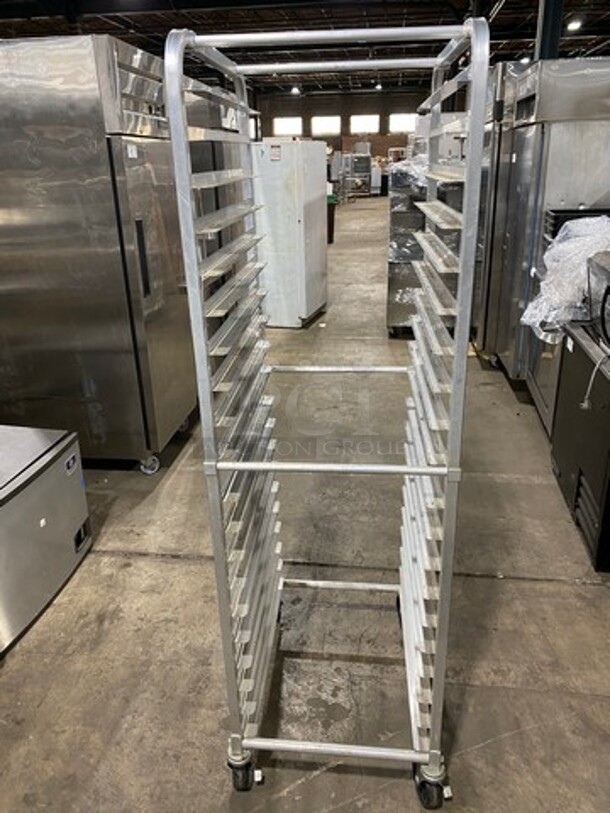 Metal Commercial Pan Transport Rack! On Casters! - Image 3 of 8