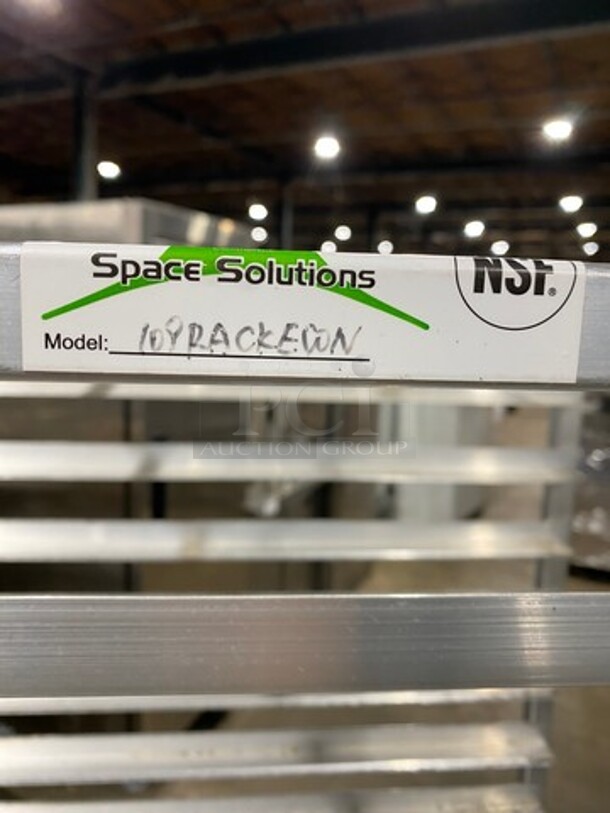 Metal Commercial Pan Transport Rack! On Casters! - Image 5 of 8