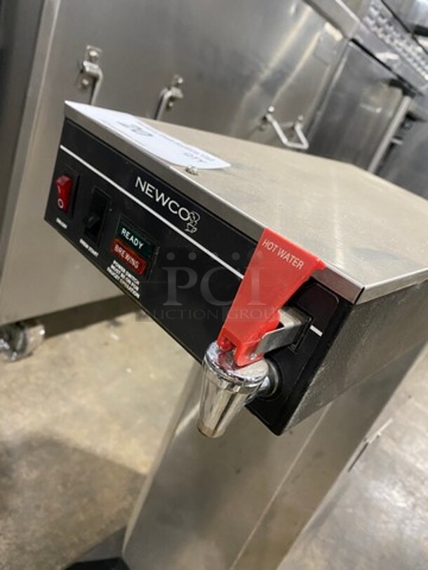 Newco Commercial Countertop Single Coffee Brewer Machine! With Hot Water Line! Stainless Steel Body! Model: ACED SN: A00062647 120V 60HZ 1 Phase - Image 5 of 7