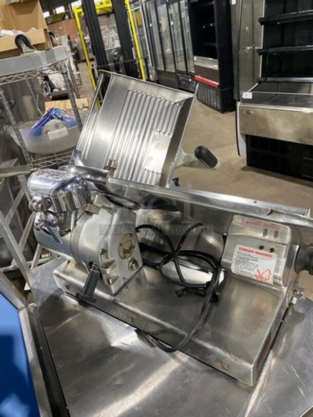 GLOBE Commericial Counter Top Deli Meat/Cheese Slicer! Stainless Steel! Model 500! 115V  1Phase!  - Image 4 of 7