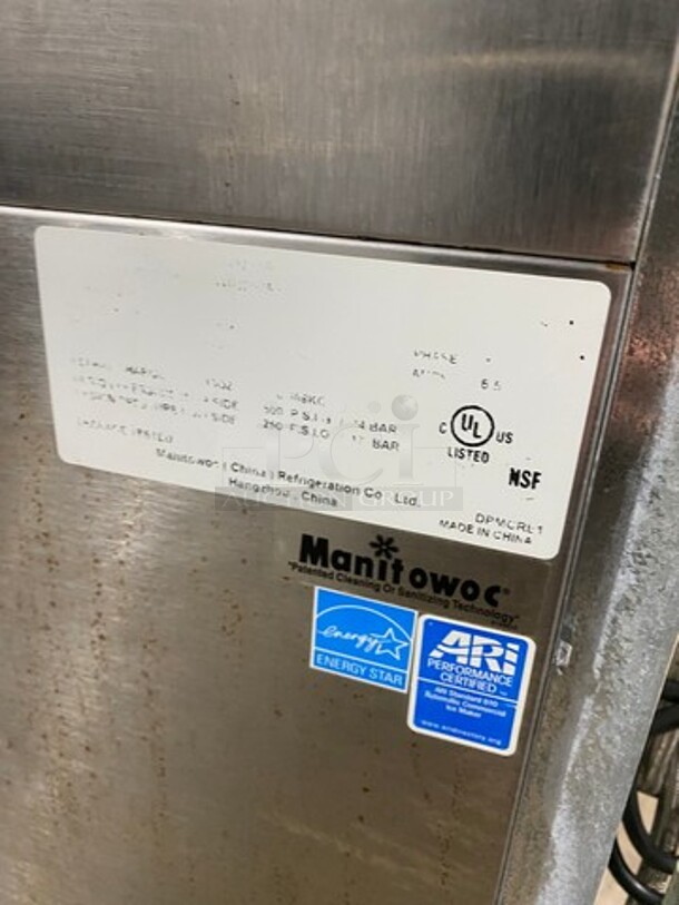 Manitowoc Commercial Undercounter Ice Maker Machine! All Stainless Steel! On Legs! - Image 6 of 8