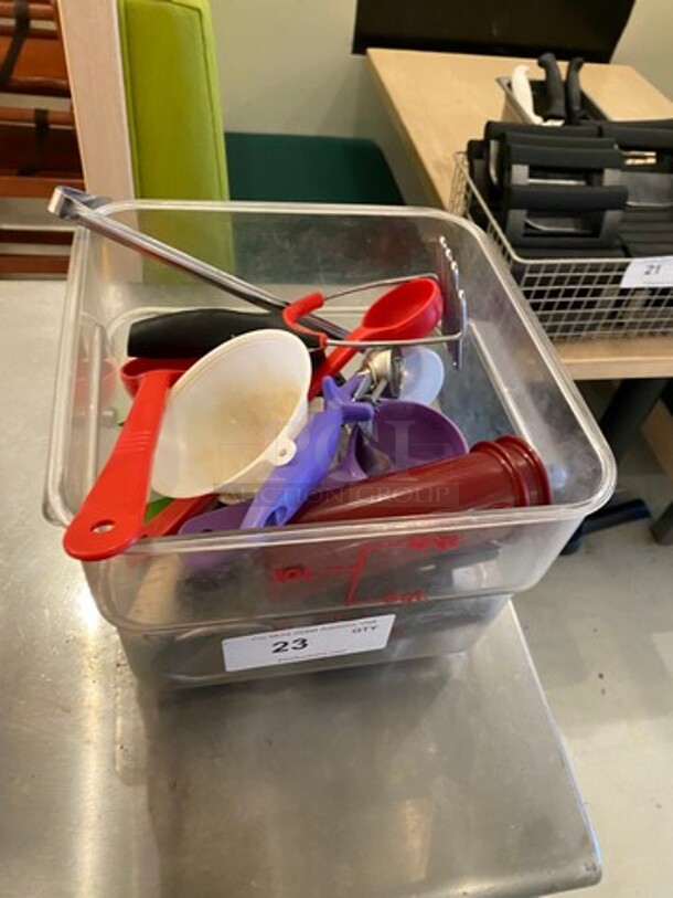 ALL ONE MONEY! MISCELLANEOUS! Includes Assorted Serving Spoons, Potato Masher! - Image 5 of 5