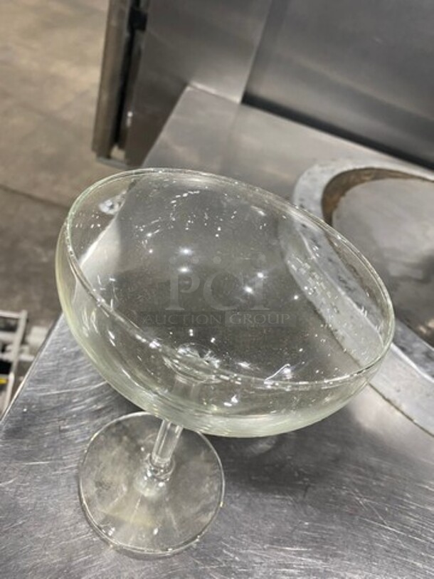 IN THE BOX! Wide Mouth Wine Glasses! - Image 3 of 4
