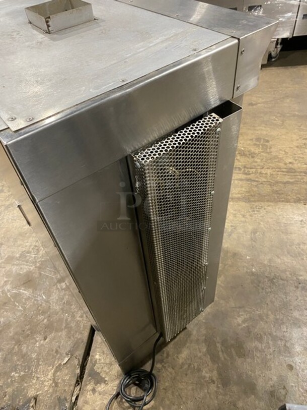 AMAIZING! Attias Commercial Countertop Rotisserie Machine! With View Through Door! Electric Powered! All Stainless Steel! Working When Removed! - Image 4 of 8
