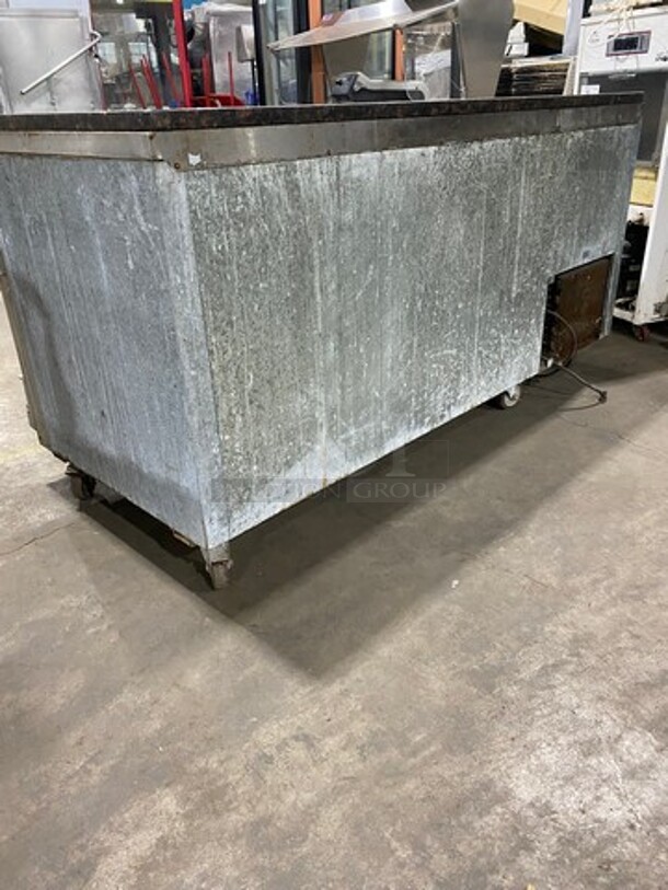 2010 Leader Commercial Worktop/ Lowboy Cooler! With Marble Top! With 3 Door Refrigerated Storage Space Underneath! All Stainless Steel! On Casters! Model: LB72FB SN: PT030866C 15V 60HZ 1 Phase - Image 3 of 11