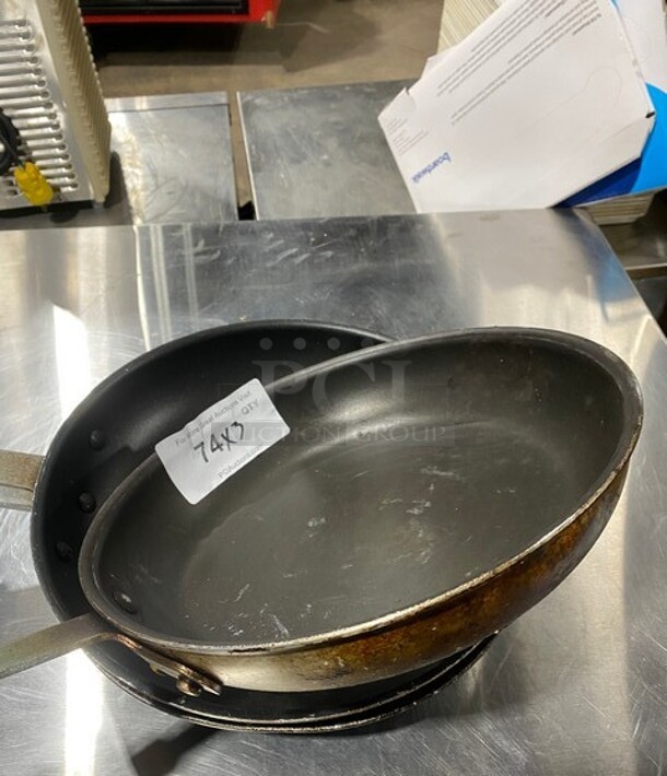 Winco Stainless Steel Frying Pans! 3x Your Bid! - Image 3 of 9