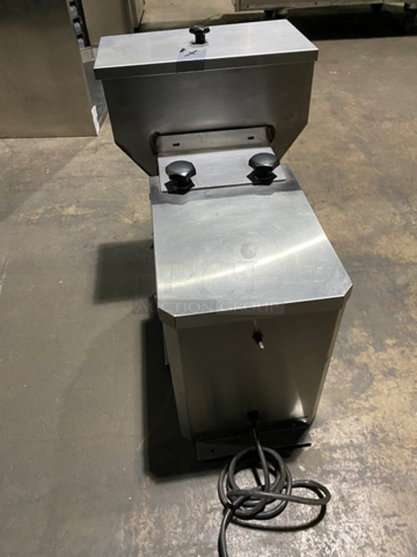Attias Countertop Electric Powered Cheese Mincer/Grater Machine! All Stainless Steel! 115/220V 50/60HZ 1 Phase - Image 4 of 8