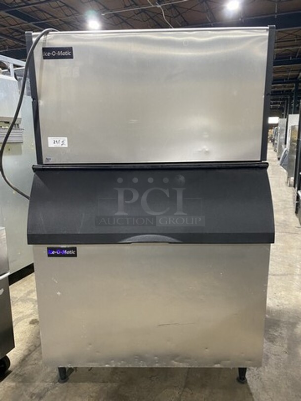 AMAZING! Ice-O-Matic 1500LBS Heavy Duty Commercial Ice Machine!  Model:1406HW6 208V 1 Phase! All Stainless Steel! On Legs! 2 X Your Bid Makes One Unit! 