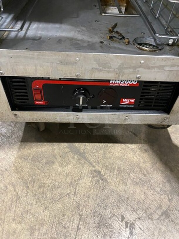 Metro Commercial Heated Holding Cabinet/ Food Warmer! All Stainless Steel! On Casters! Model: C199HM2000 120V - Image 6 of 8