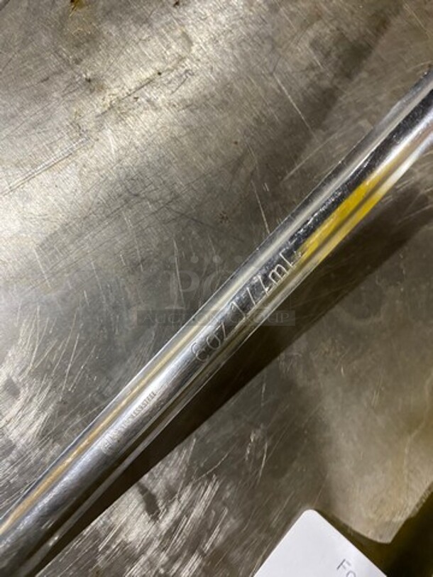 ALL ONE MONEY! Assorted Size Ladles! With Hook! Stainless Steel! - Image 3 of 4