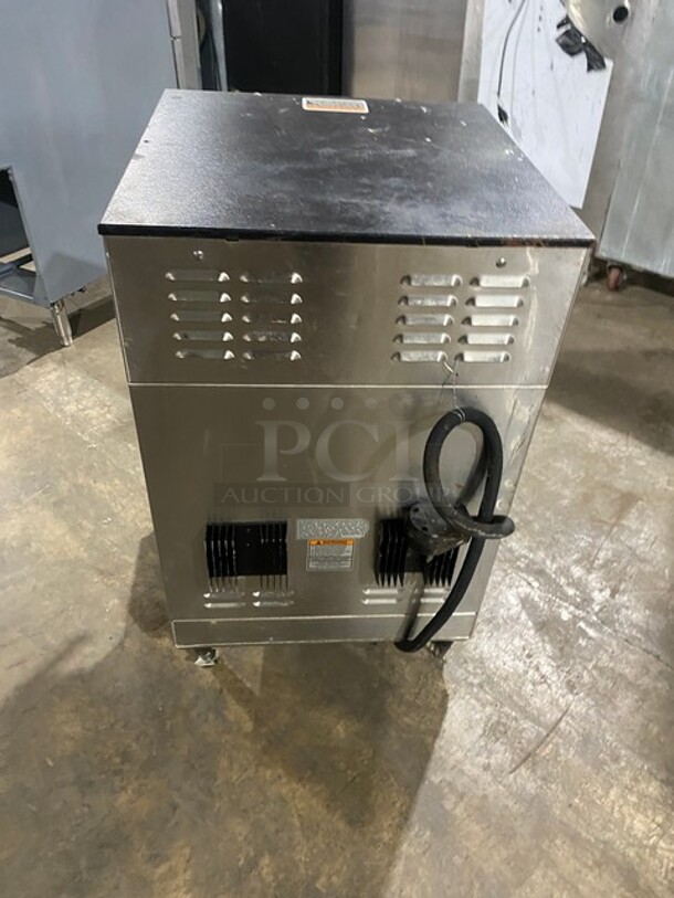 Bunn Commercial Countertop Dual Coffee Brewing Machine! All Stainless Steel! On Small Legs! Model: DUALGPRDBC SN: DUAL200004!  120/208/240V 1 Phase! - Image 3 of 8