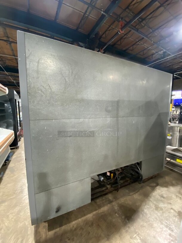 Custom Cool Commercial 4 Door Reach In Cooler Merchandiser! With View Through Doors! Poly Coated Racks! Model: LD96 SN: 3002492 115V  - Image 2 of 8