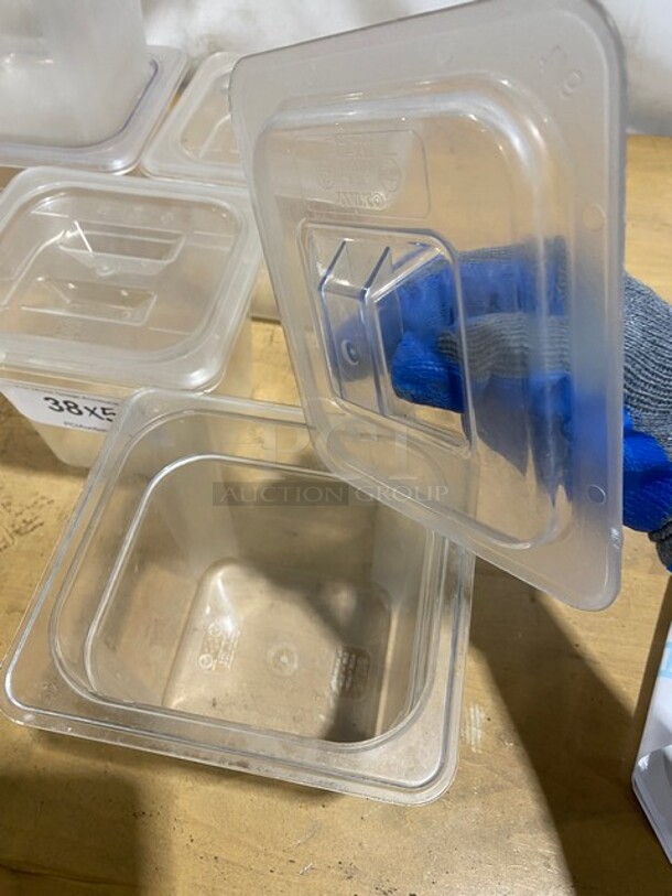 Polycarbonate Clear Food Pans! 5X Your Bid! - Image 3 of 10