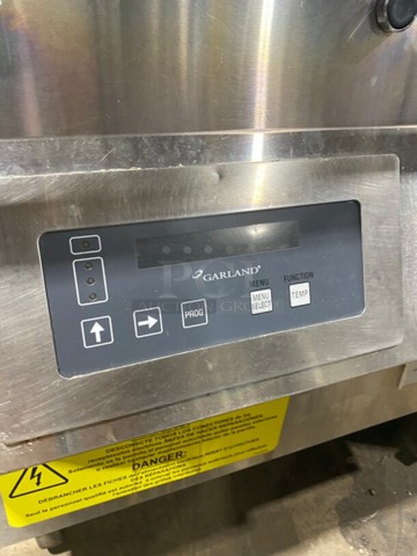Garland Commercial Electric Powered Dual Sided Press Griddle! All Stainless Steel! On Casters! - Image 7 of 9
