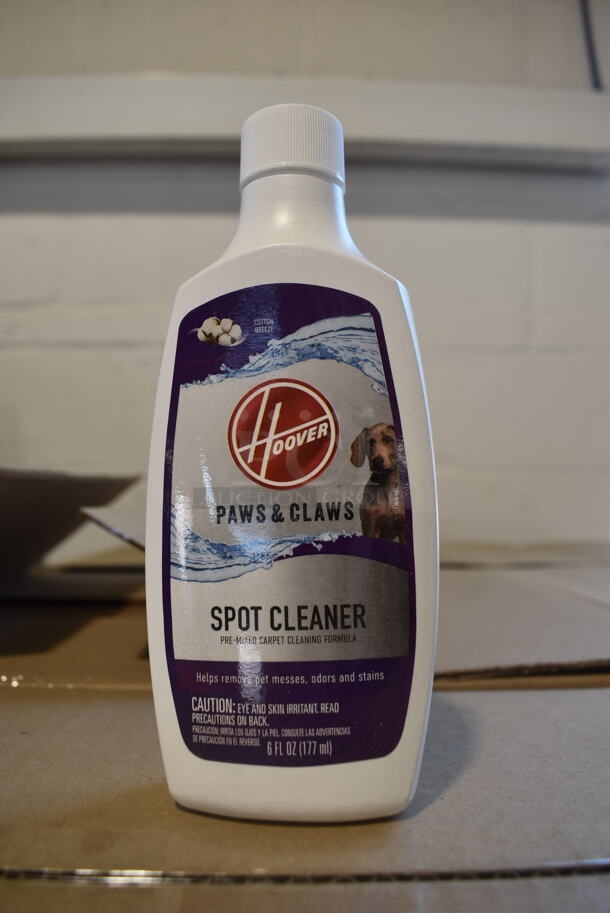 ALL ONE MONEY! PALLET LOT of Approximately 56 BRAND NEW Boxes of 36 Bottles of Hoover Paws and Claws Spot Cleaner. - Image 1 of 3