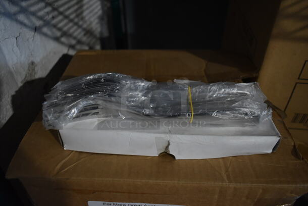 Box of BRAND NEW! Euro Fork Stainless Steel Forks.