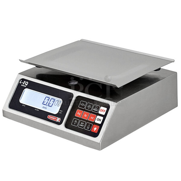 BRAND NEW SCRATCH AND DENT! Torrey L-EQ 5/10 Stainless Steel 10 lb. Digital Portion Control Scale. Tested and Working!