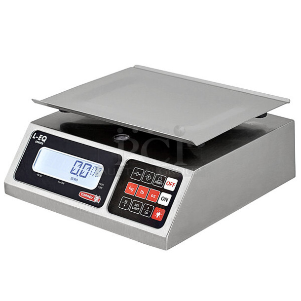 BRAND NEW SCRATCH AND DENT! Torrey L-EQ 5/10 Stainless Steel 10 lb. Digital Portion Control Scale. Tested and Working! - Image 1 of 7