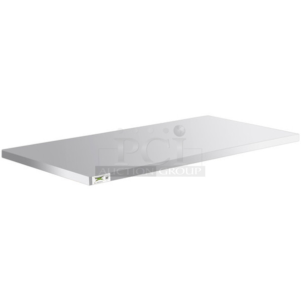BRAND NEW SCRATCH AND DENT! Regency 600EBTM3072R Midshelf for 30" x 72" Enclosed Base Tables with Drawer - Image 1 of 3
