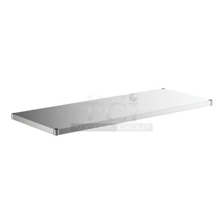 BRAND NEW SCRATCH AND DENT! Regency 460SS2460 Spec Line 24" x 60" NSF Stainless Steel Solid Shelf