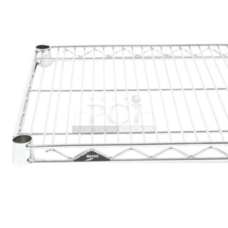 BRAND NEW SCRATCH AND DENT! Metro 1460NS Chrome Finish Wire Shelf.