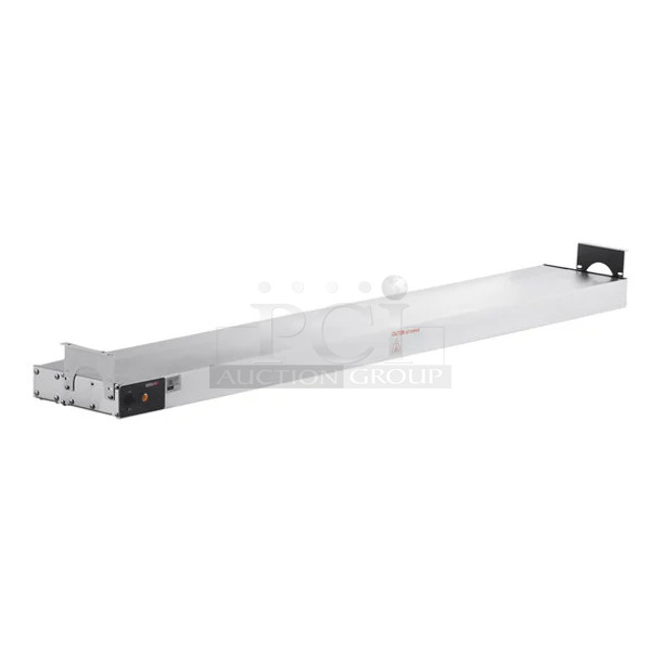 BRAND NEW SCRATCH AND DENT! ServIt 423SW60TLHA 60" Lighted Strip Warmer with Single Toggle Control. 120 Volts, 1 Phase.  - Image 1 of 7