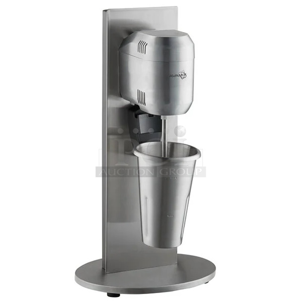 BRAND NEW SCRATCH AND DENT! AvaMix 928ADM1 Freestanding Single Spindle Drink Mixer / Milkshake Machine w/ Mixing Cup. 120 Volts, 1 Phase. Tested and Working! - Image 1 of 9