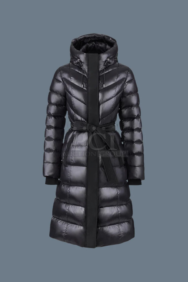 BRAND NEW! Coralia Mackage Medium Black Down Coat - Image 1 of 4